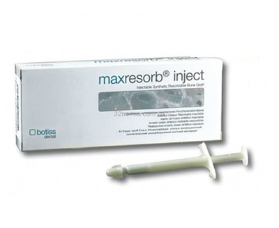 Maxresorb inject Синтетична кісткова паста (2.5см3 1шпр., Botiss, кістка), 3810-0977