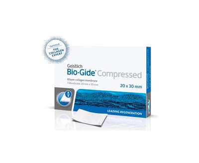 Bio-Gide Compressed 20*30 мм коллагеновая мембрана