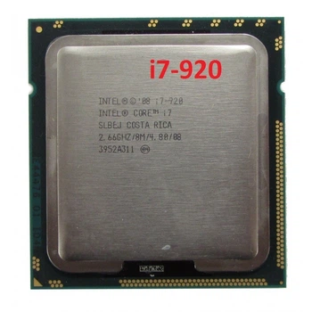 МОЩНЫЙ Процессор Socket LGA1366 - INTEL CORE i7-920 ( 4 ЯДРА / 8 Потоков * 2,66-2,93 GHZ / 4.8GT/s / 130 Вт ) BX80601920 Б/У