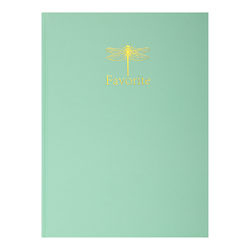 Книга канцелярская Buromax Favourite Pastel А4 96 листов в клетку офсет твердая обложка мятный (BM.2400-438)
