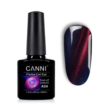 Гель-лак CANNI Вогнене котяче око №А24, 7,3 ml