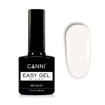 Easy gel Canni 01 MILKY, 7,3 ml