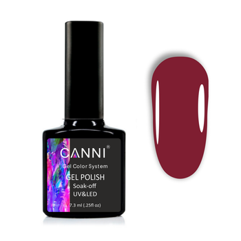 Гель-лак CANNI 1038 винный, 7,3 ml