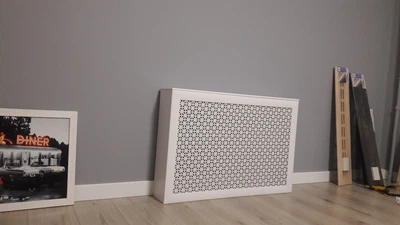 Короб на радиатор Perfodecor Онтарио Белый 120x60x17 см