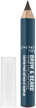 Kredka do brwi Rimmel Men Brow & Beard Define & Fill Fibre Pencil 01 - Light 1,7 g (3614225081101)