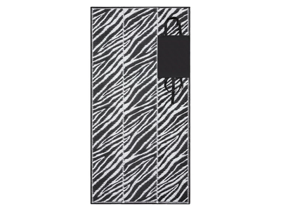 Пляжный коврик-лежак Crivit 90 x 180 см Crivit черный-белый L3-10004