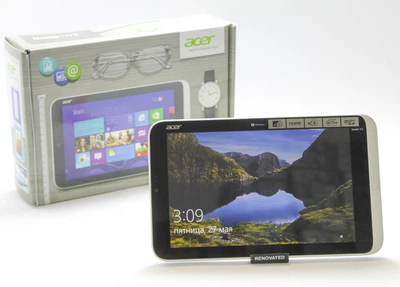 Планшет Acer Iconia W3-810 Intel Windows 2Gb+64Gb КАК новый (% Батареи) Windows 10 Б/У