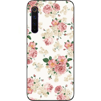 Оригінальний TPU чехол Casemarket для Realme 6 з малюнком Трояндочки