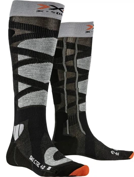 Шкарпетки X-SOCKS Ski Control 4.0 XS-SSKCW19U-G037 Anthracite Melange/Stone Gray Melange 42/44