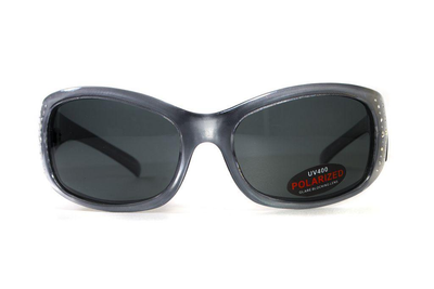 Окуляри поляризаційні BluWater Biscayene Silver Polarized (gray) сірі