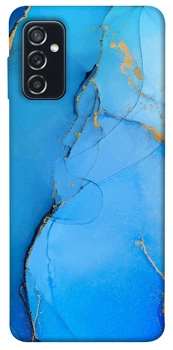 TPU чохол Demsky Синий с золотом для Samsung Galaxy M52