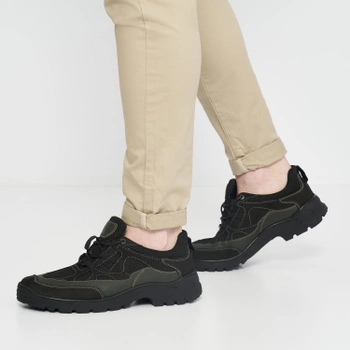 Чоловічі тактичні кросівки Prime Shoes 524 Haki Leather 05-524-70800 41 (27.3 см) Зелені (PS_2000000187204)