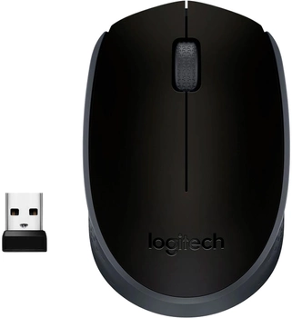 Мышь Logitech M171 Wireless Black/Grey (910-004424)