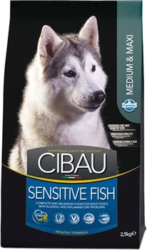 Сухий корм для собак Farmina Cibau Sensitive Adult Medium & Maxi із чутливим травленням з рибою 12 кг (8010276031037)