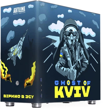 Корпус QUBE V9 Silver Patriot_V9_Ghost (QBV9M_WSNU3PG)