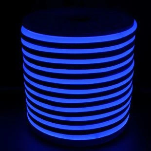 Светодиодный неон PROLUM silicone 2835\120 IP68 220V SERIES "GL" PRO Синий 160005