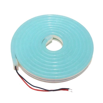 Светодиодный неон PROLUM Silicone 2835 -120 8x16 IP68 12V SERIES SF PRO, Голубой Лед
