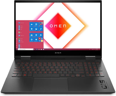 HP Ноутбук OMEN 15-ek1009ur 15.6FHD IPS 144Hz/Intel i7-10750H/16/512F/NVD3070-8/DOS