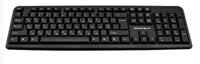 Клавіатура комп'ютерна провідна Grunhelm KB 101WD
