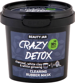 Альгінатна маска для обличчя Beauty Jar Crazy Detox очисна 20 г (4751030832142)