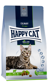 Корм Happy Cat Culinary Weide Lamm для взрослых котов с ягненком 4 кг 70549