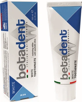 Зубна паста Betadent White 100 мл (8030009300223)