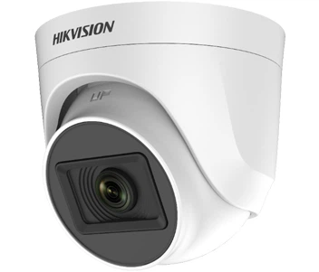 Купольная Turbo HD видеокамера Hikvision DS-2CE76H0T-ITPF(C), 5Мп