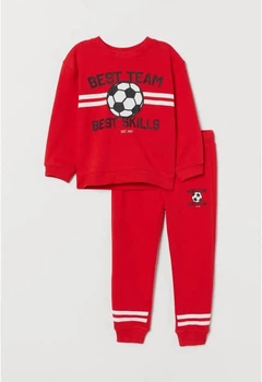 Костюм для мальчика красного цвета Best Team H&M 92см (40005492)