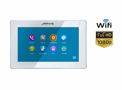 Touch Screen Full HD 1080P Монитор видеодомофон с записью видео по движению Jarvis JS-10TS FullHD WiFi
