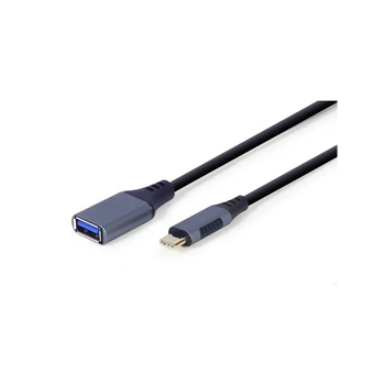 Кабель Cablexpert Black, A-мама/Type-C (A-USB3C-OTGAF-01)
