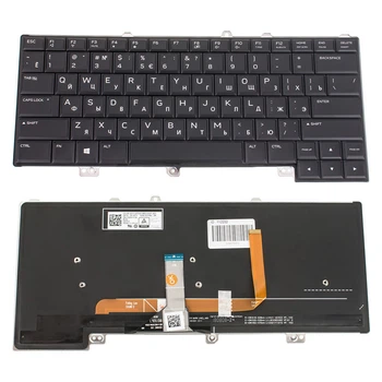 Клавіатура для ноутбука Dell Alienware 15 R3/15 R4/13 R3, RU, чорна, RGB-підсвітка