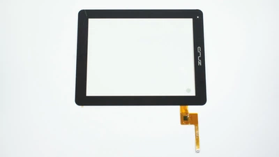 Сенсорне скло TOPSUN_E0011_A3 9,7" 236×184/196×147 мм, 6 pin, чорне