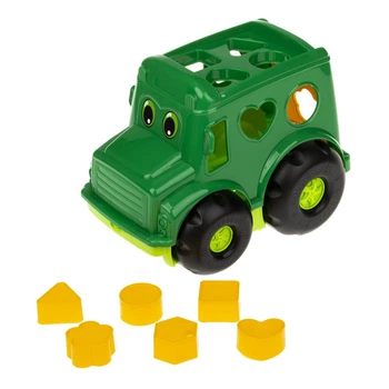 Сортер-автобус "Бусік" Colorplast 15,5х23,5х17,5 см 000241690