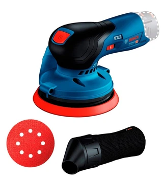 Аккумуляторная эксцентриковая шлифмашина Bosch Professional GEX 12V-125 без акб (0601372101)