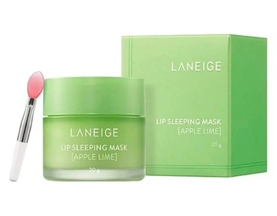 Нічна маска для губ Laneige Lip Sleeping Mask Apple Lime 20 мл | аромат яблука та лайма, інтенсивне зволоження, живлення та відновлення губ під час сну