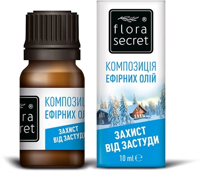 Суміш ефірних олій "Захист від застуди" - Flora Secret 10ml (164293-23290)