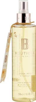 Парфюмированный спрей для тела "Янтарь, мускус и ваниль" - Grace Cole Boutique Amber, Musk & Vanilla Body Mist 250ml (840511-45128)