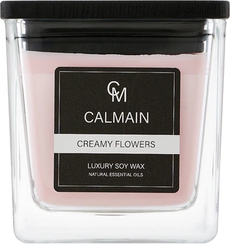 Ароматична свічка "Вершкові квіти" - Calmain Candles Creamy Flowers 430g (936805-58225)