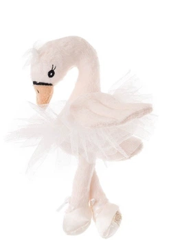 Игрушка мягкая лебедь Little Odette, 15 см, Bukowski Design, 19001