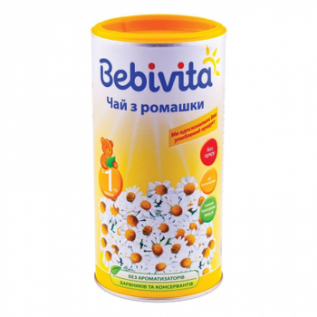 Дитячий чай Bebivita ромашковий 200 гр (1623112)
