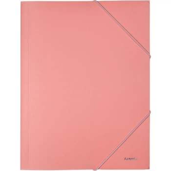 Папка на резинках Axent A4 430 мкм Pastelini pink (1504-10-A)