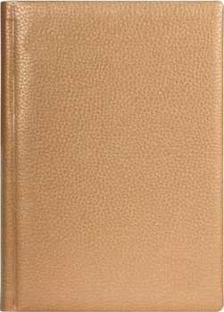 Дневник недатированный Optima Cabinet А5 320 страниц золото (O25427-15)