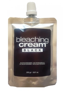 Блонд-крем BLACK COLOR BLEACHING CREAM для знебарвлення, нейтралізації жовтизни освітленого волосся 250 г