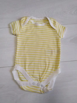 Боди бело-желтый в полоску Mothercare 62см (40005543)