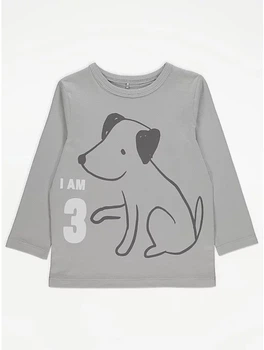 Реглан серый I AM 3 Dog George 92-98см (40005560)