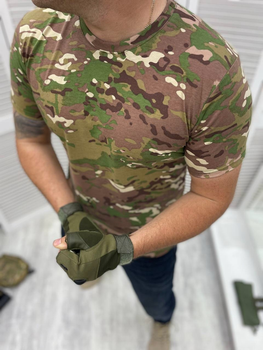 Армейская футболка мультикам XXXL