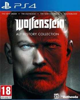 Игра Wolfenstein: Alt History Collection для PS4 (4in1, Blu-ray диск, Russian version/Russian subtitles)