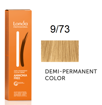 Крем-краска Londa Professional без аммиака 9-73 Блондин коричнево-золотой 60 мл.