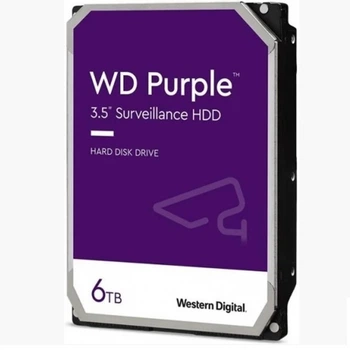 Жесткий диск Western Digital Purple 6TB 5400rpm 64MB WD63PURZ 6Gb/s
