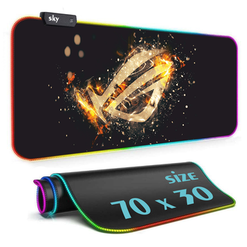 Геймерский коврик для мышки SKY (GMS-WT 7030/131) Republic of Gamers / RGB подсветка / 70x30 см